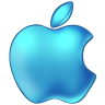 Apple Blue Icon 96x96 png